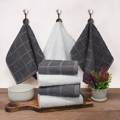 BleachSafe® Square Check Kitchen Towel 6-pack