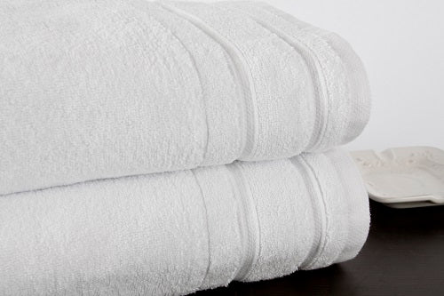 13 x 13 Luxury Spa Bleach Safe Collection Oversized Bath Towel 2 Pack. 100% Organic Cotton Grown, Plush Feel, Woven Fabric, and High-Performance.