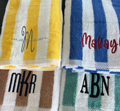 BleachSafe® Striped Pool Towel 2-pack