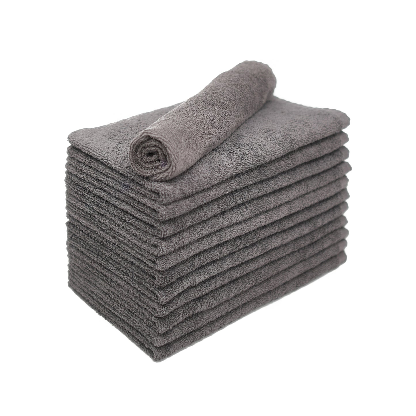 Gray Bleach Proof Salon Towels 15" x 26"