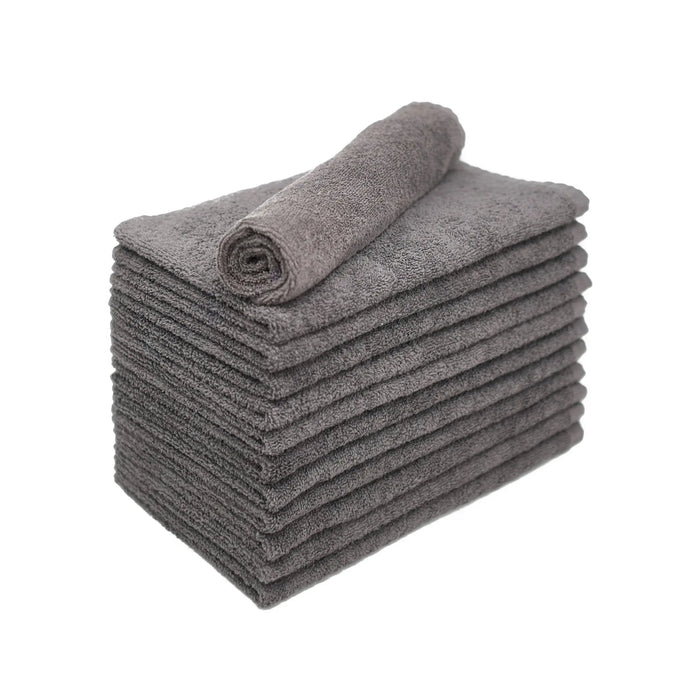 Grey — 15"x26" BleachSafe® Towels 12-pack