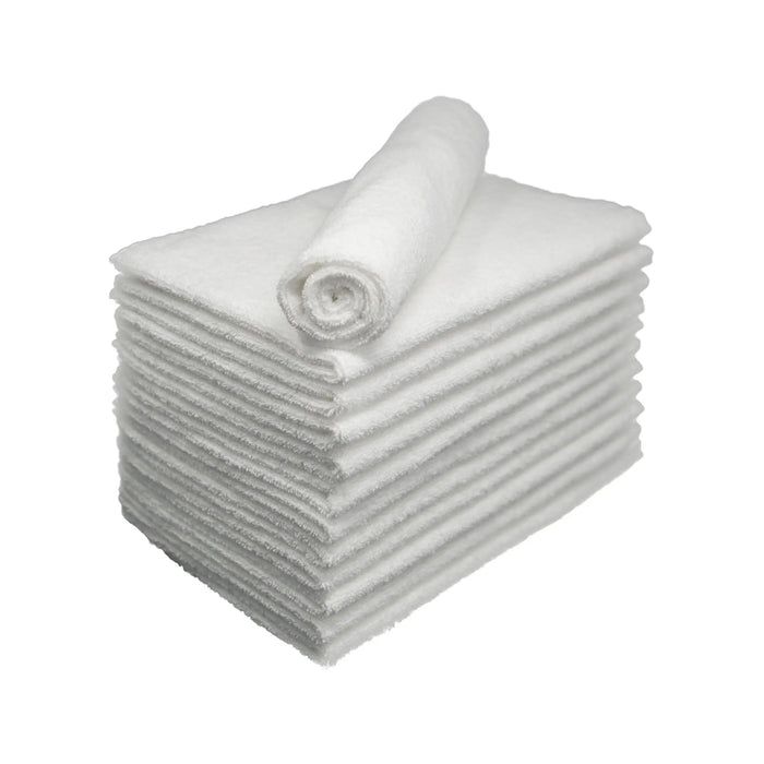 White — 16"x28" BleachSafe® Towels 12-pack